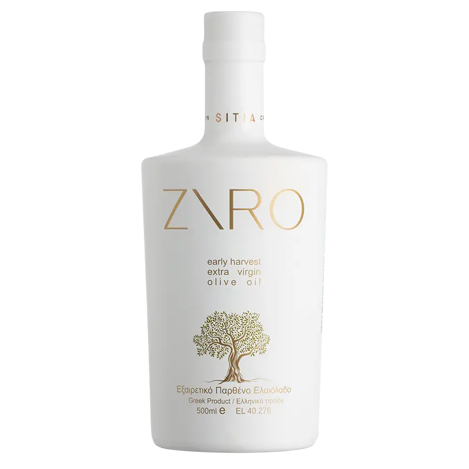 Ziro Early Harvest extra virgin olive oil bottle front view