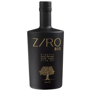 Ziro Early Harvest Organic olive oil bottle front view