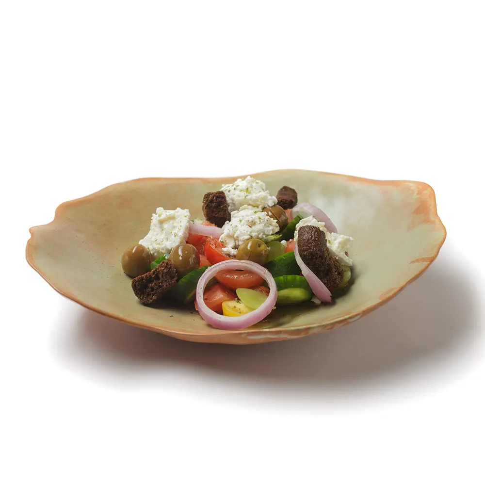 Recipe Vasilis Leonidou Refreshing salad extra virgin olive oil