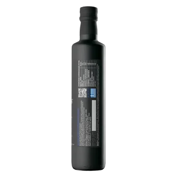 Elaikos Amalgam Selection εξαιρετικό παρθένο ελαιόλαδο μπουκάλι πίσω όψη