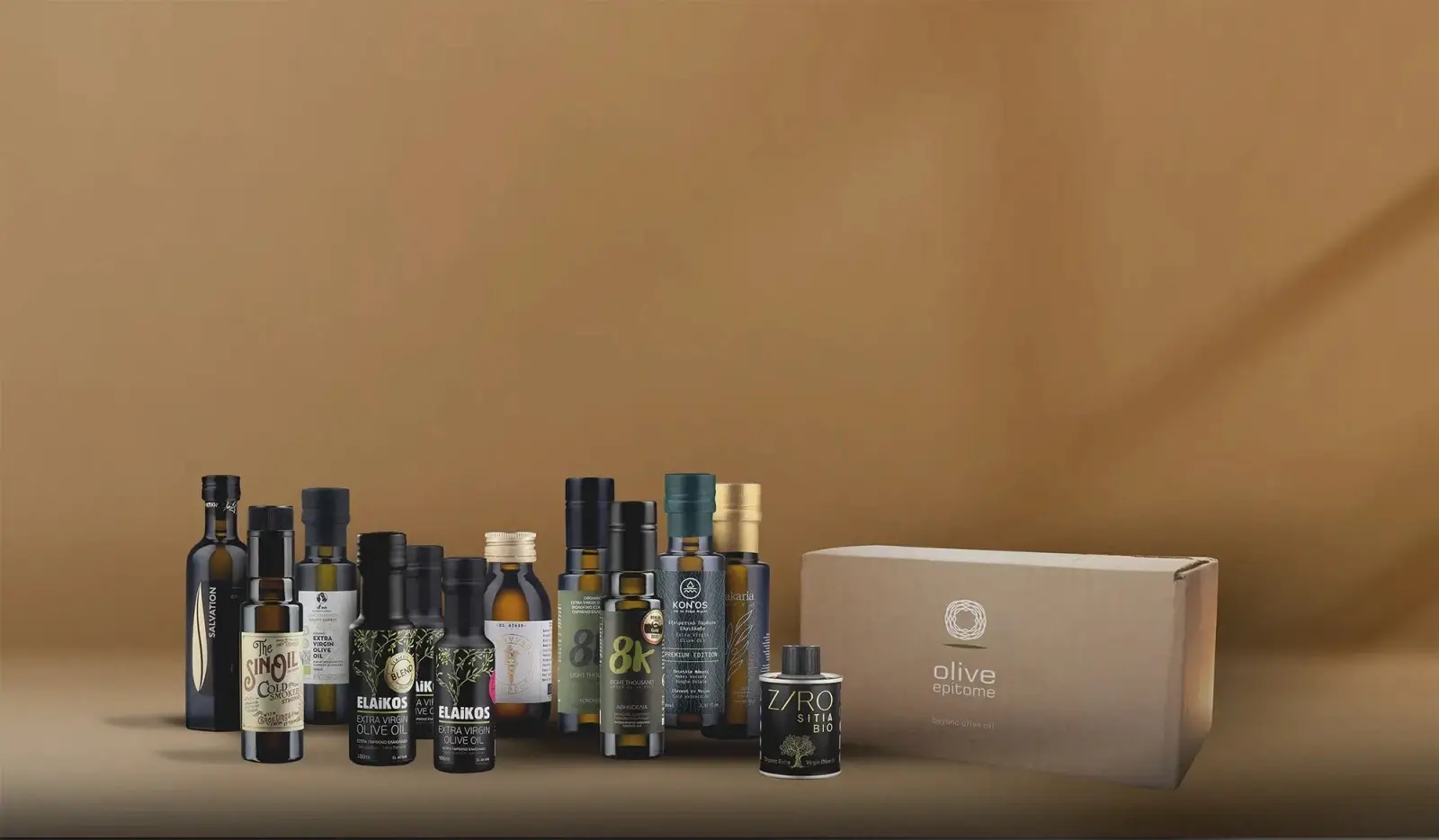 Olive Oil Bottles 100ml tasting kit