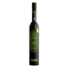Calypso single varietal organic extra virgin olive oil bottle front view