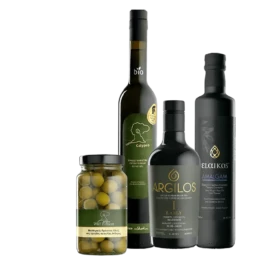 Mix & Match Northern Greece εξαιρετικά παρθένα ελαιόλαδα μπουκάλια μποστινή όψη