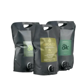 Mix and Match Family extra virgin olive oil with three pouch of 3lt front view