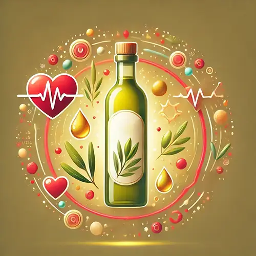 εικόνα που απεικονίζει πως τα οφέλη του Εξαιρετικού Παρθένου Ελαιολάδου για την υγεία Υποστηρίζει την υγεία της καρδιάς