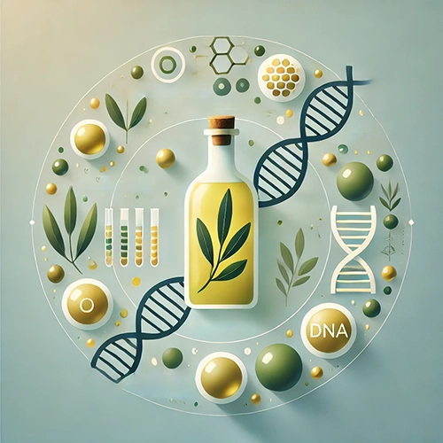 εικόνα που απεικονίζει πως τα οφέλη του Εξαιρετικού Παρθένου Ελαιολάδου για την υγεία είναι Γεμάτο με αντιοξειδωτικά