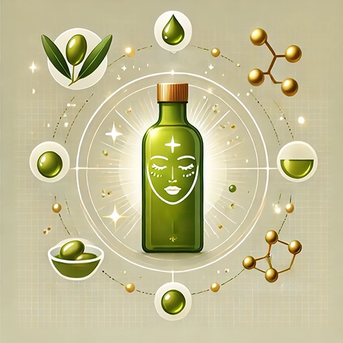 εικόνα που απεικονίζει πως τα οφέλη του Εξαιρετικού Παρθένου Ελαιολάδου για την υγεία Υποστηρίζει ένα υγιές δέρμα