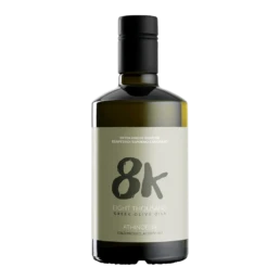 8K Athinolia Premium extra virgin olive oil bottle front view